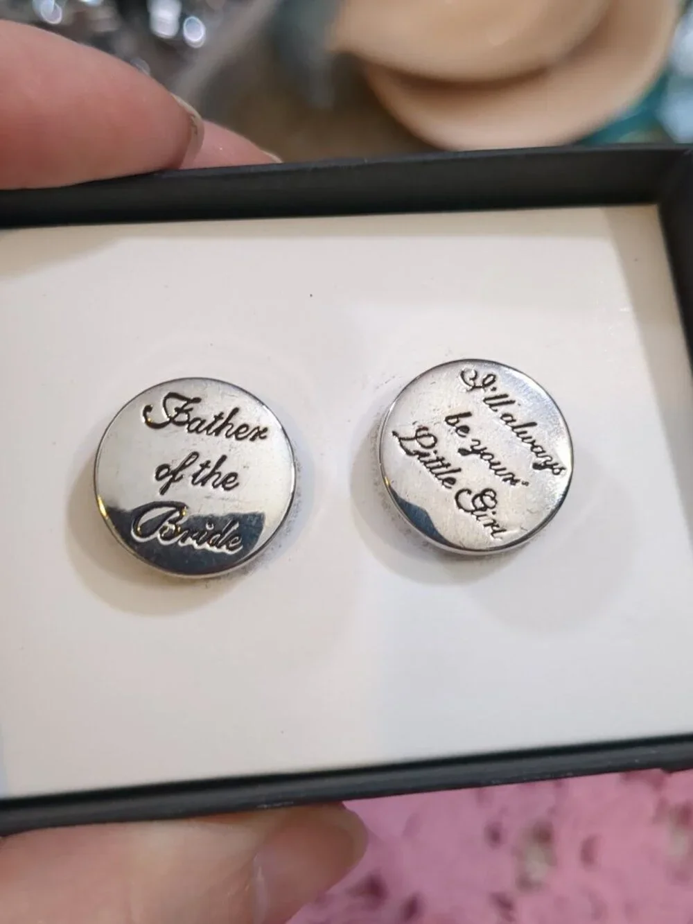 Father of the bride cufflinks
